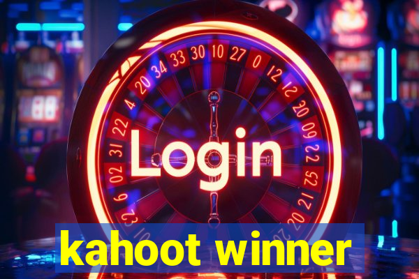 kahoot winner